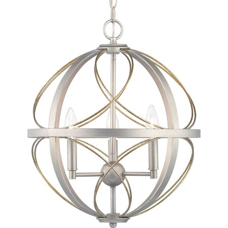 PROGRESS LIGHTING Brandywine Collection Three-Light Pendant P500068-134